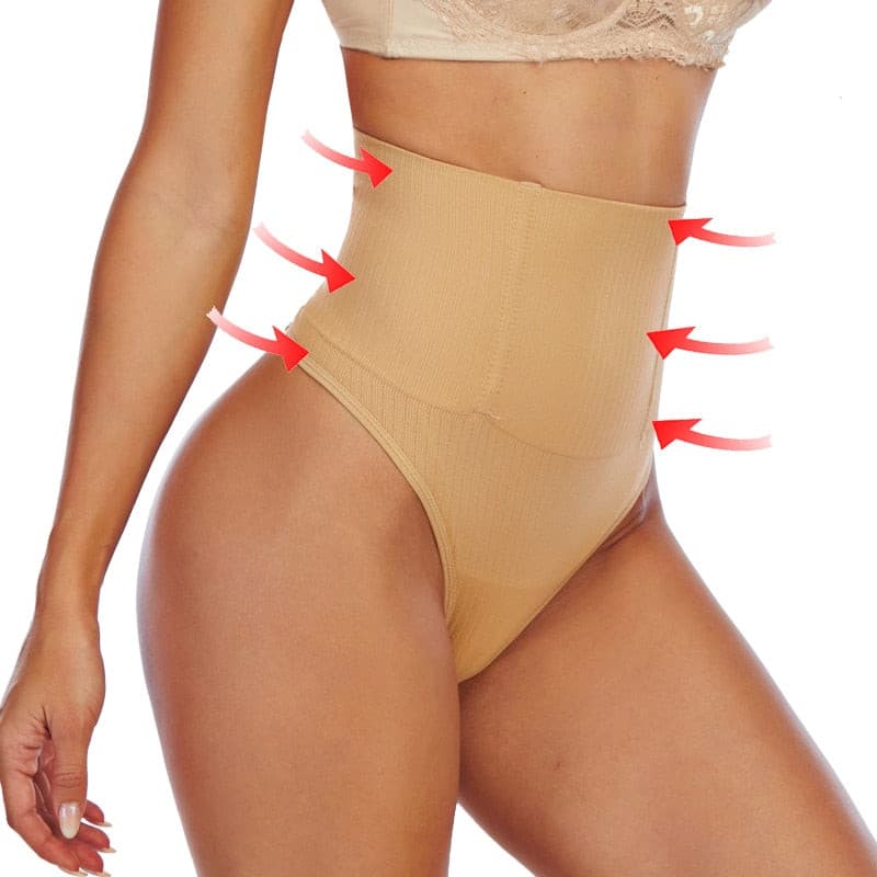 shapewear thong beige