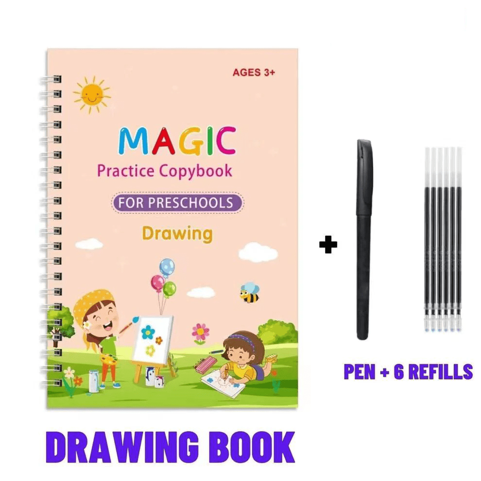 Reusable Magic Calligraphy Book Magic Edition.